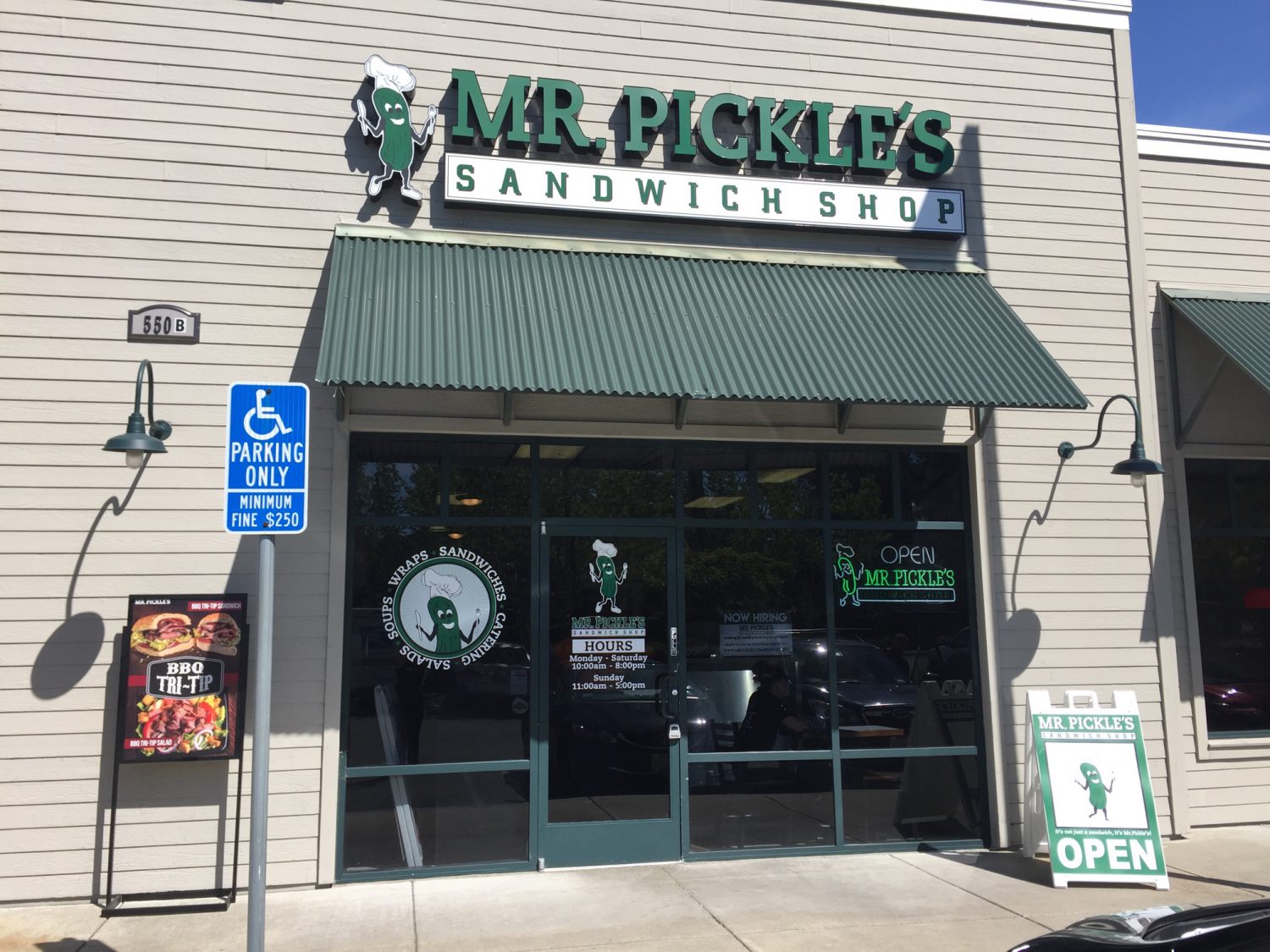 Mr. Pickle’s Martinez, CA 550B Morello Ave. Mr. Pickle's Sandwich Shop