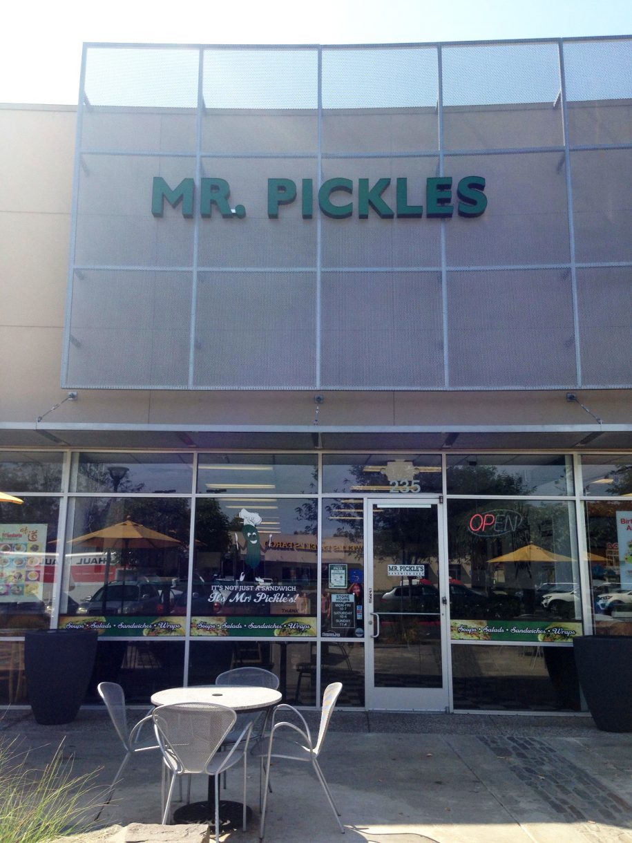 Mr. Pickle’s Sacramento (NATOMAS), CA Arena Blvd. Mr. Pickle's