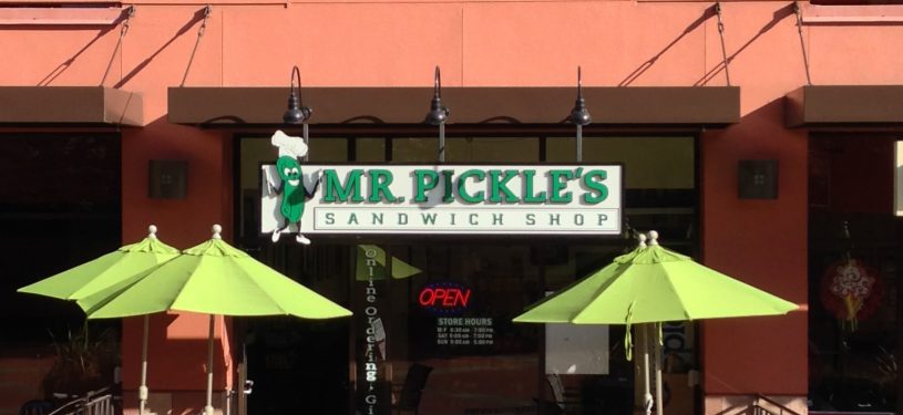 Mr. Pickle's Sandwich Shop  We are a premier full service