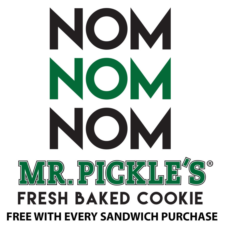 Free Cookie with every sandwich purchase